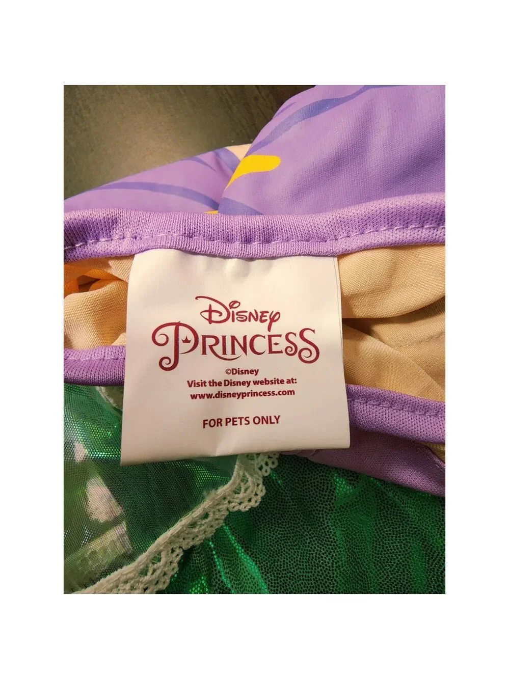 Disney Princess Ariel The Little Mermaid- SMALL Dog Halloween Costume